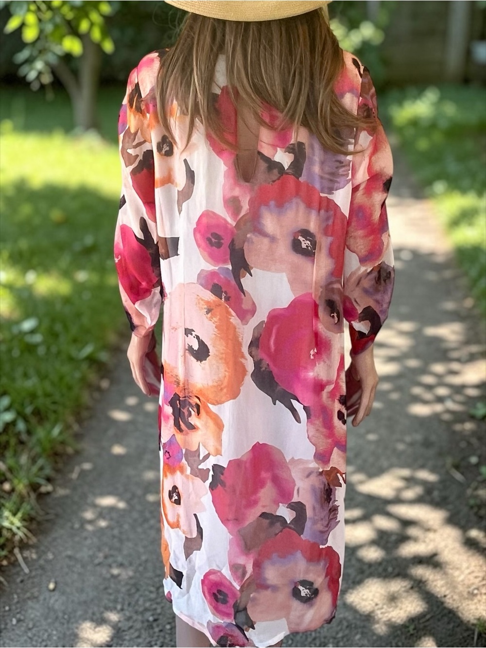 Cream Denmark Mollie Floral Shift Dress NWT Size 42 Large Boho - Picture 6 of 8